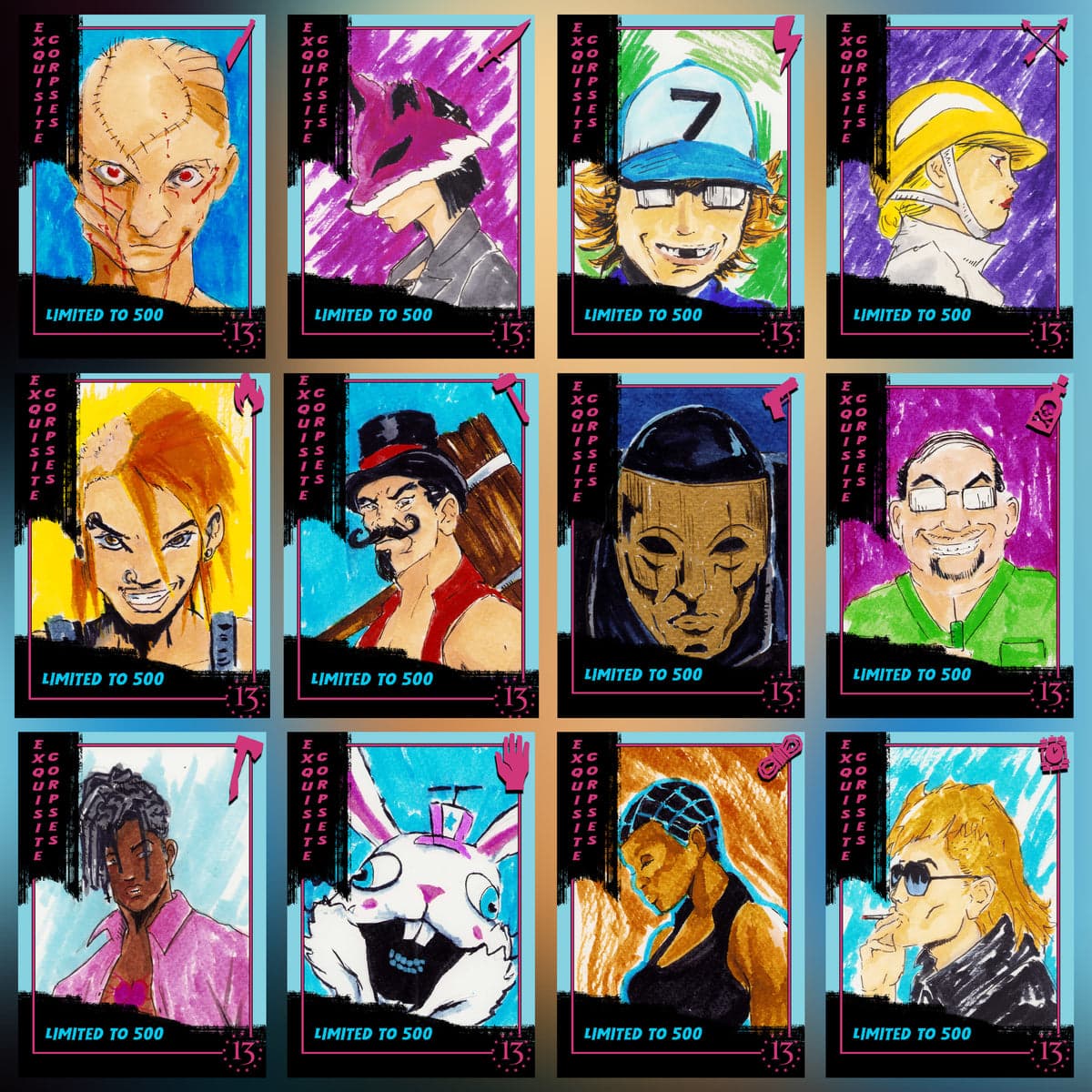 Exquisite Corpses #13 – Dale Altmann Full Color Foil Virgin Variant — image 2