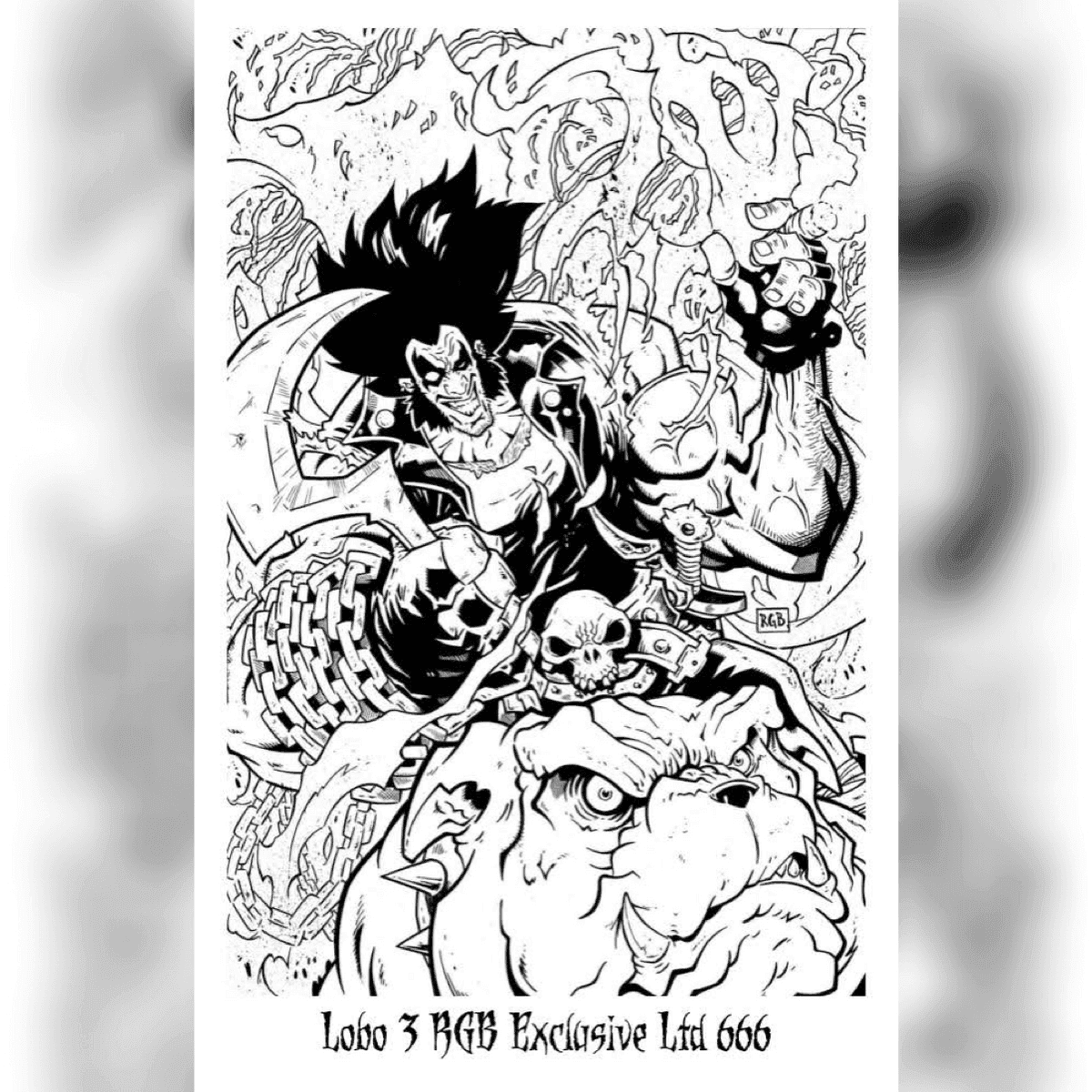 Lobo #3 – Ryan G. Browne Exclusive Variant — image 2